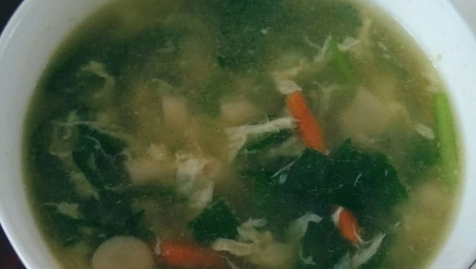 海鲜菇蔬菜羹