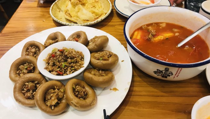 虾米炒瓜子仁