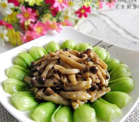 蟹味菇炒小油菜
