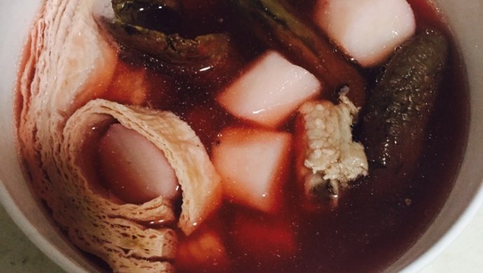 红菇山药排骨汤