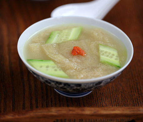 竹荪青瓜汤