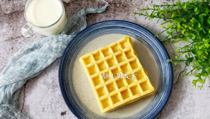 红萝卜华夫饼
