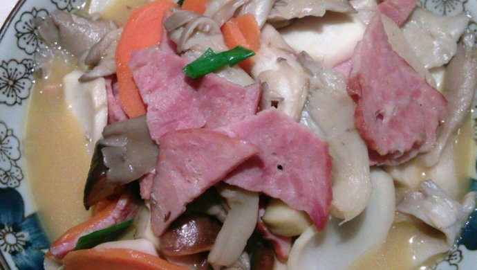 杂菌炒培根