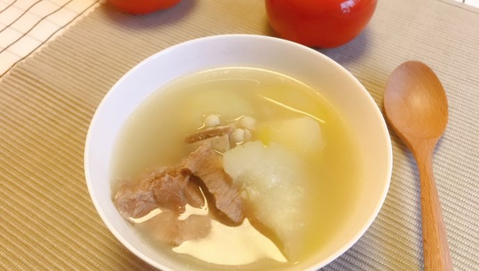 养生好汤：薏米节瓜去湿汤