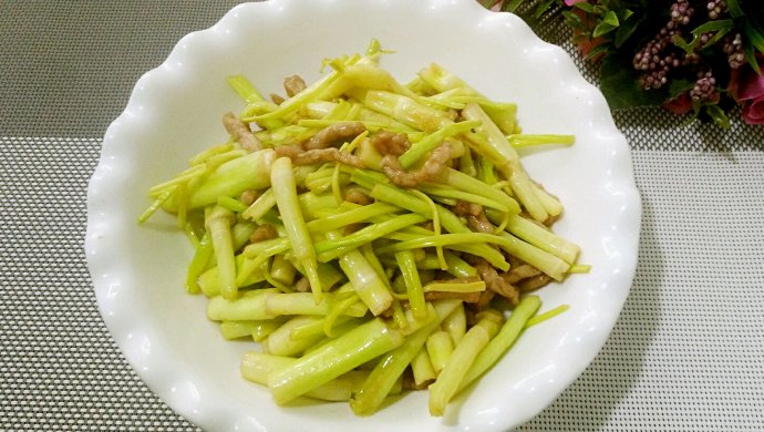 茭笋肉丝