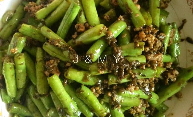 豆角橄榄菜