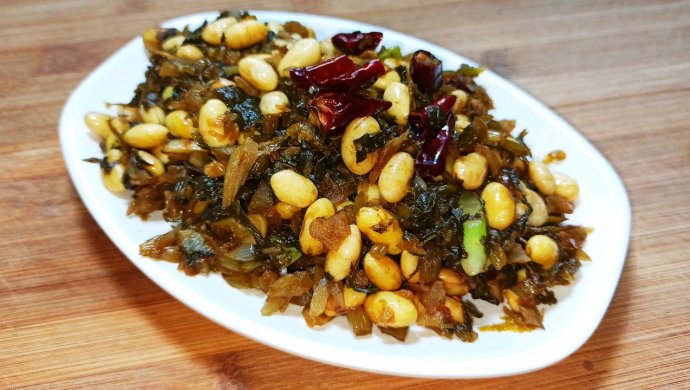 雪菜黄豆