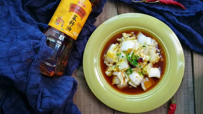 金边糖醋白菜