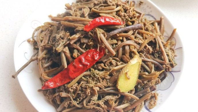 素食主义者～炒蕨菜