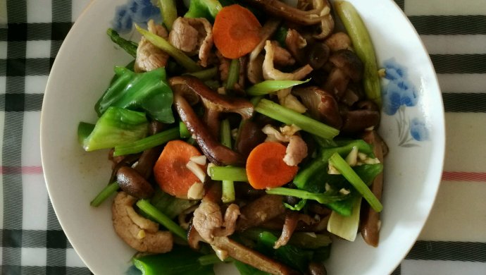 榛蘑炒麻椒