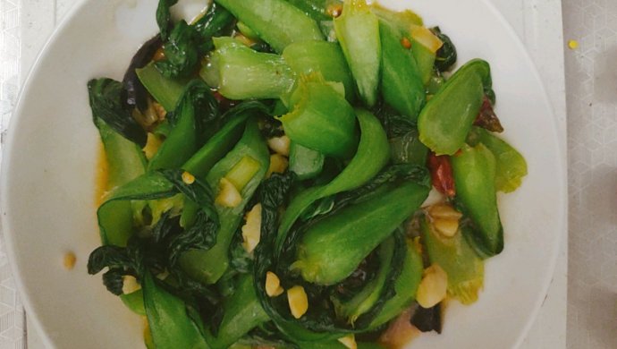 老滕私房菜之清炒小油菜