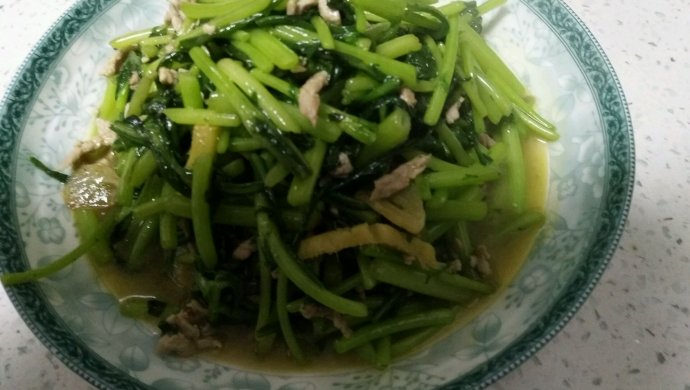 肉丝蒿菜