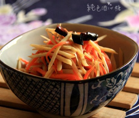 香炒牛蒡