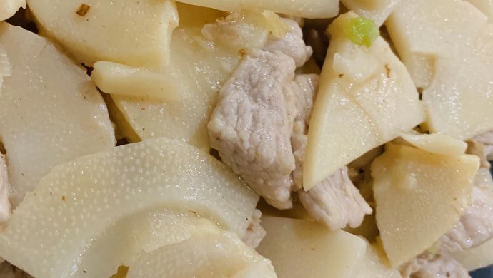 冬笋肉片