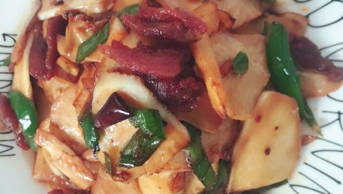 茭白炒肉