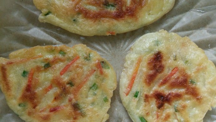 红萝卜土豆煎饼