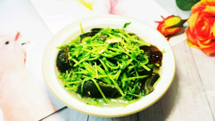 上汤碗豆苗