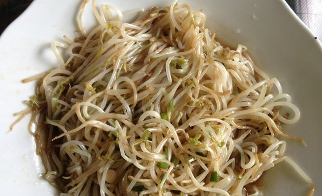 葱爆豆芽