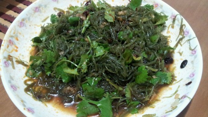 凉拌海发菜