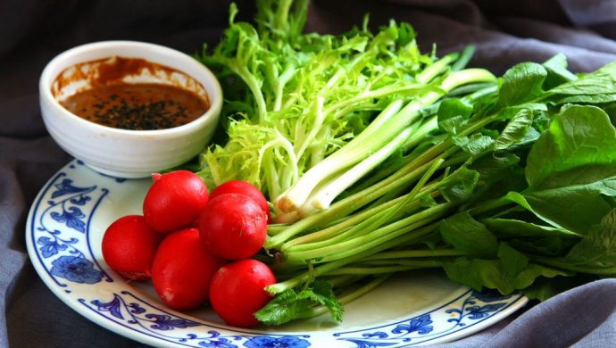 麻酱蘸菜