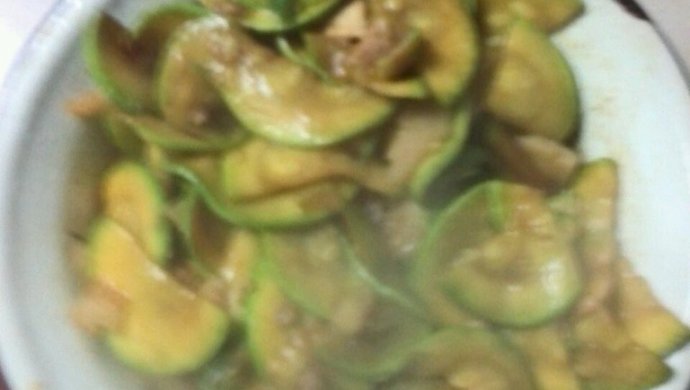生瓜炒肉
