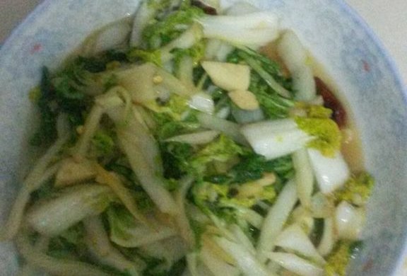 清炒黄心菜（翻心黄）