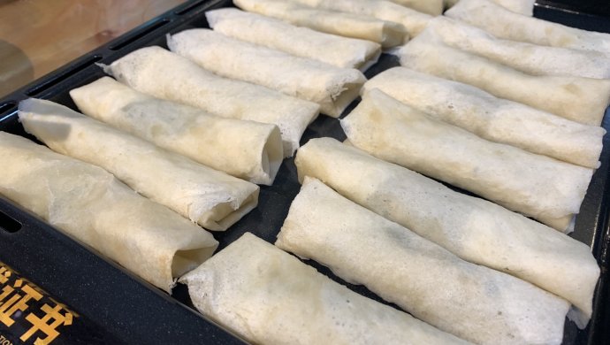 春天的味道―韭菜冬笋春卷