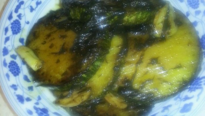 橄榄菜青南瓜