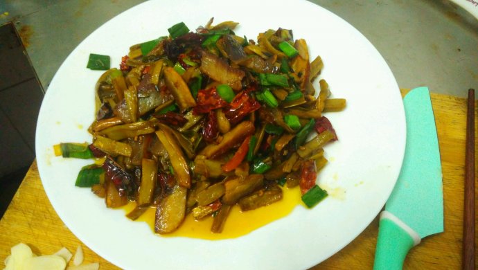 贡菜炒腊肉