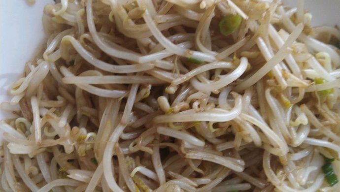 清炒绿豆芽