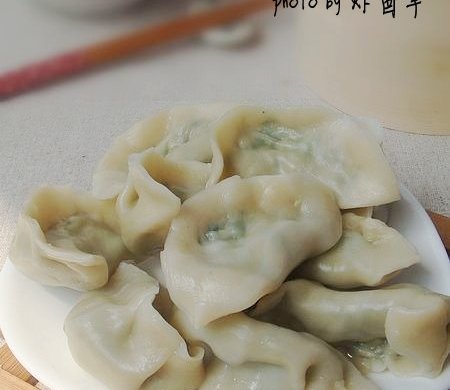 三鲜荠菜饺子