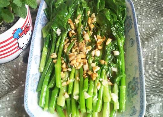 白灼菜心