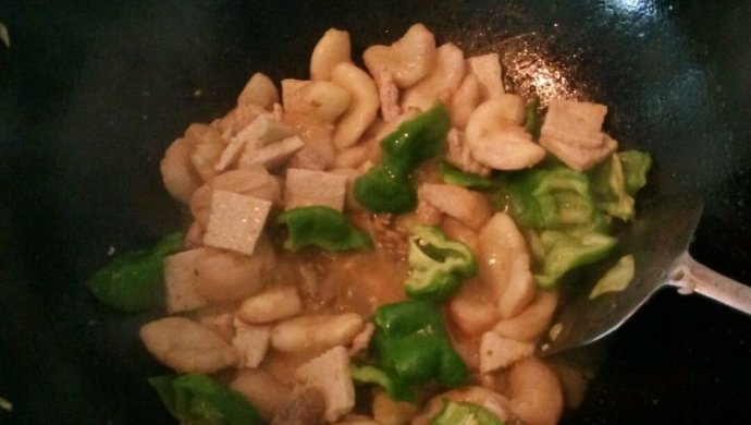 菱角炒肉片