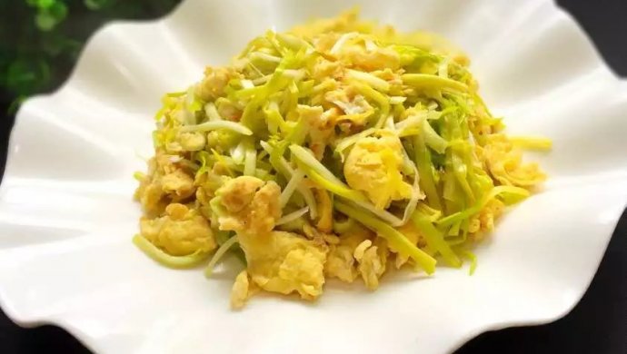 蒜黄炒鸡蛋舌尖上的春宴#