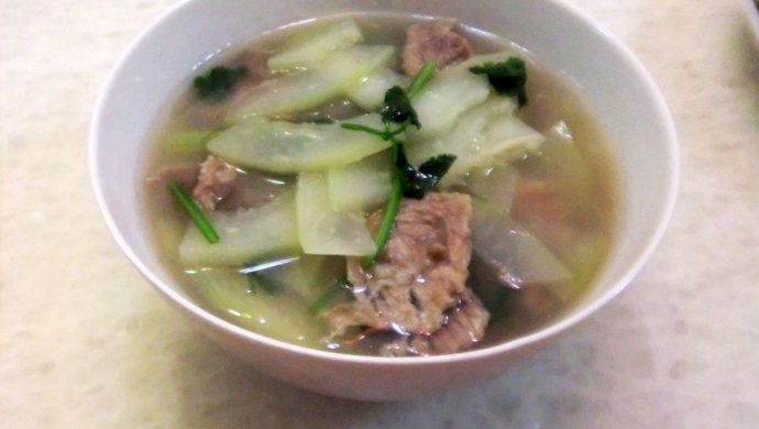 青木瓜肉片汤