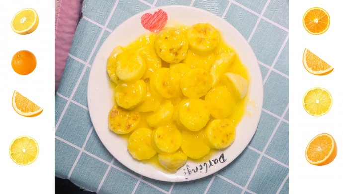 橙汁豆腐
