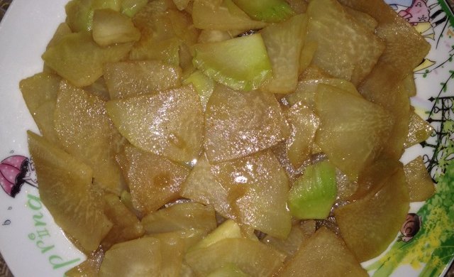 清炒苤蓝