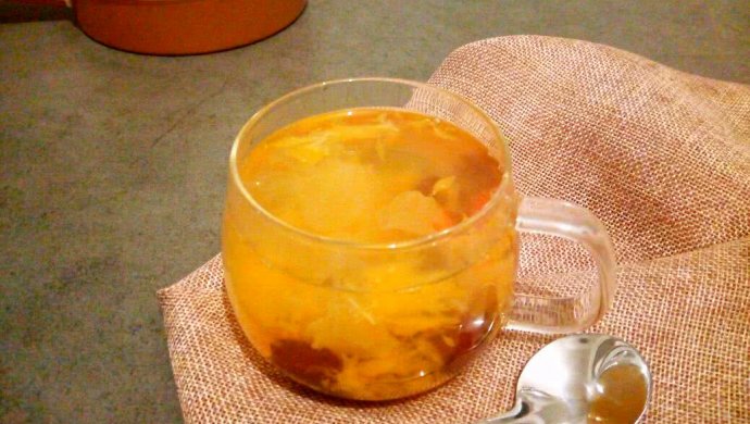 橙子银耳甜汤