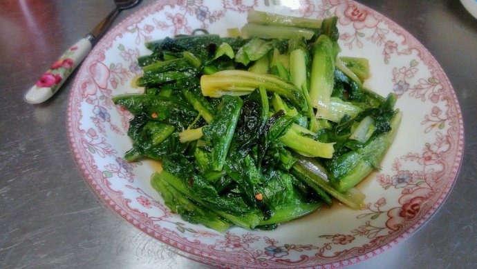 清炒莴笋叶
