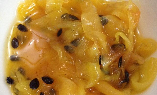 百香果蜜青木瓜