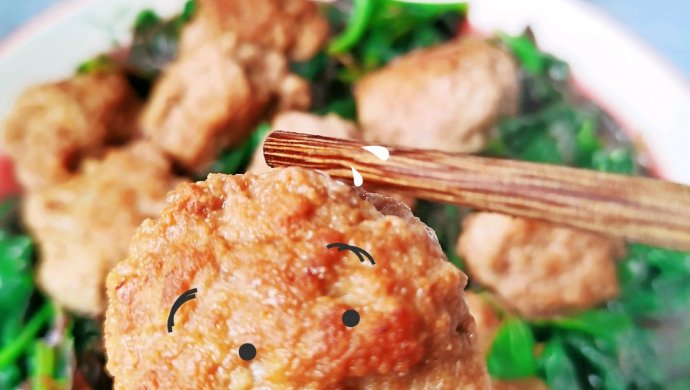 苋菜肉圆～妈妈的味道