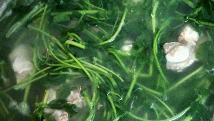 西洋菜炖大骨汤