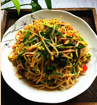 酱爆黄豆芽