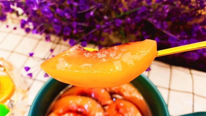 宝宝辅食食谱 黄桃罐头