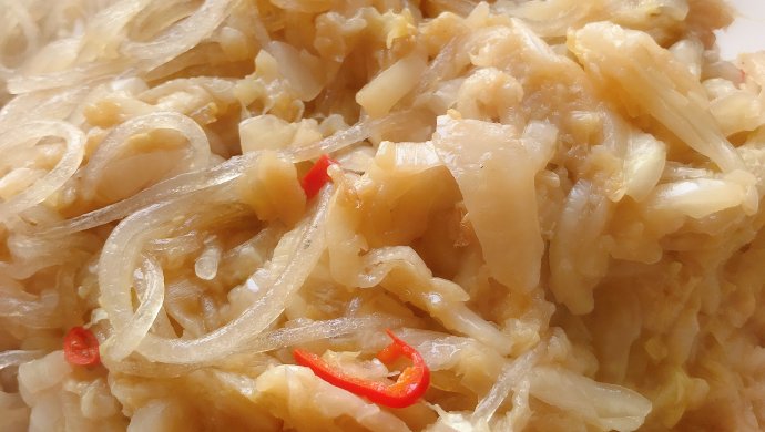 渍菜粉-东北酸菜炒粉-酸辣超下饭