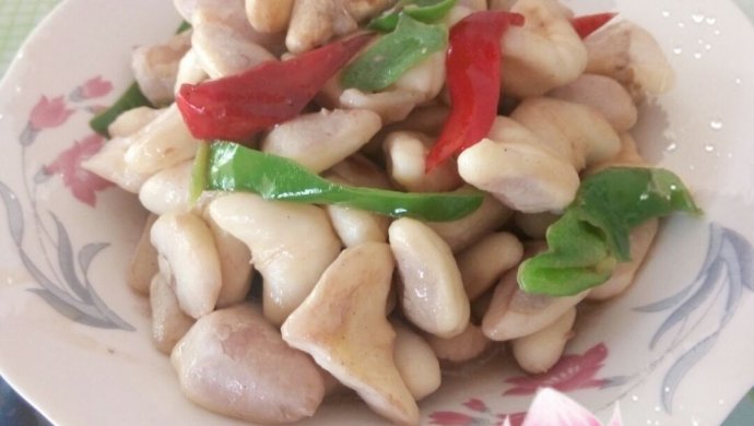 清炒菱角