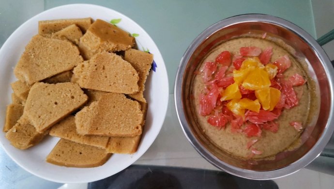 核桃炖奶
