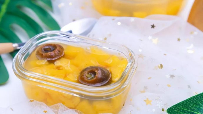 黄桃山楂甜汤 宝宝辅食食谱