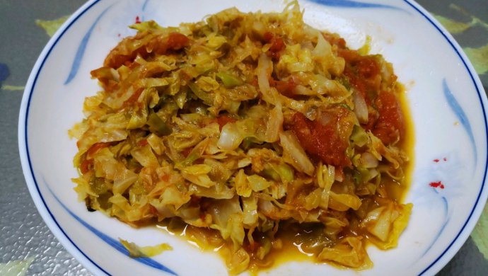 大头菜炖柿子，超简单