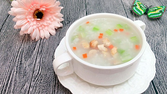 西芹腰果粥